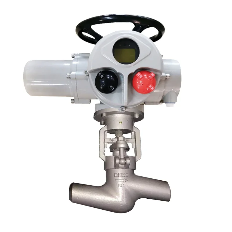 Songo regulation type DN80 weld 380V AC Multi-Turn Electric Actuator stainless Steel 304 Motorized electric Globe Valve
Songo regulation type DN80 weld 380V AC Multi-Turn Electric Actuator stainless Steel 304 Motorized electric Globe Valve