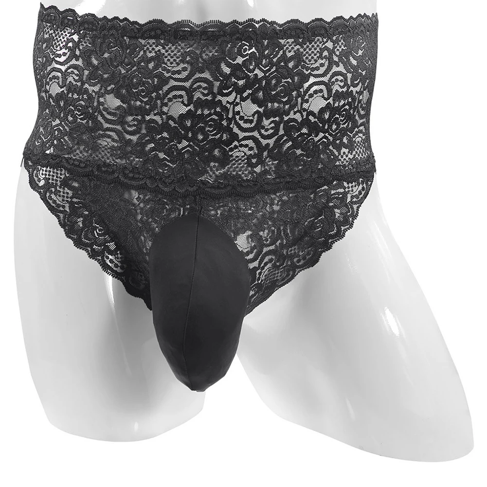 Men Sexy Lace Panties High Waist Elephant Nose Men's Thong See-through Breath Underpant Sissy Crossdress Erotic Underwear
Men Sexy Lace Panties High Waist Elephant Nose Men's Thong See-through Breath Underpant Sissy Crossdress Erotic Underwear