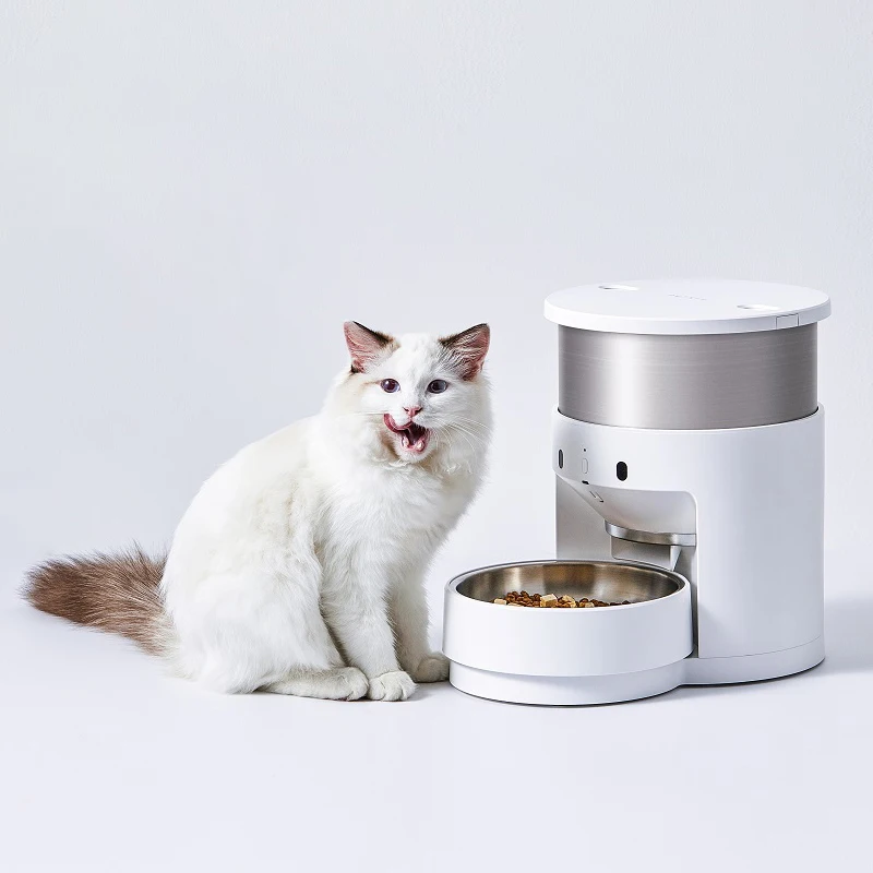 

Fresh Element 3 Smart Pet Feeder Auto Pet Food Dispenser with 20s Voice Recorder Smart Cats Dogs Feeder