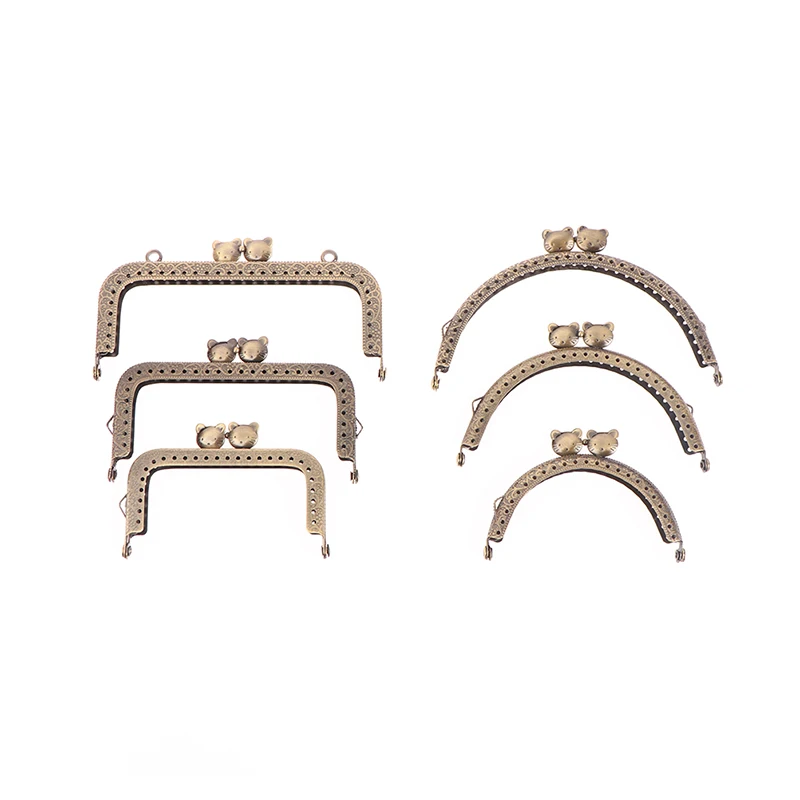 Flower Bud Embossing Square Metal Purse Frame Handle for Clutch Bag Accessories Kiss Clasp Lock Antique Bronze Tone 8.5-12.5CM
Flower Bud Embossing Square Metal Purse Frame Handle for Clutch Bag Accessories Kiss Clasp Lock Antique Bronze Tone 8.5-12.5CM