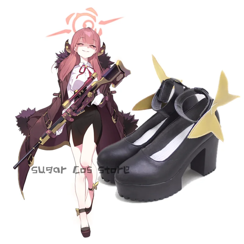 New Game Blue Archive Rikuhachima Aru Cosplay Shoes High Heeled Women Girl Halloween Gift Carnival Party Outfit Prop Custom Made
New Game Blue Archive Rikuhachima Aru Cosplay Shoes High Heeled Women Girl Halloween Gift Carnival Party Outfit Prop Custom Made