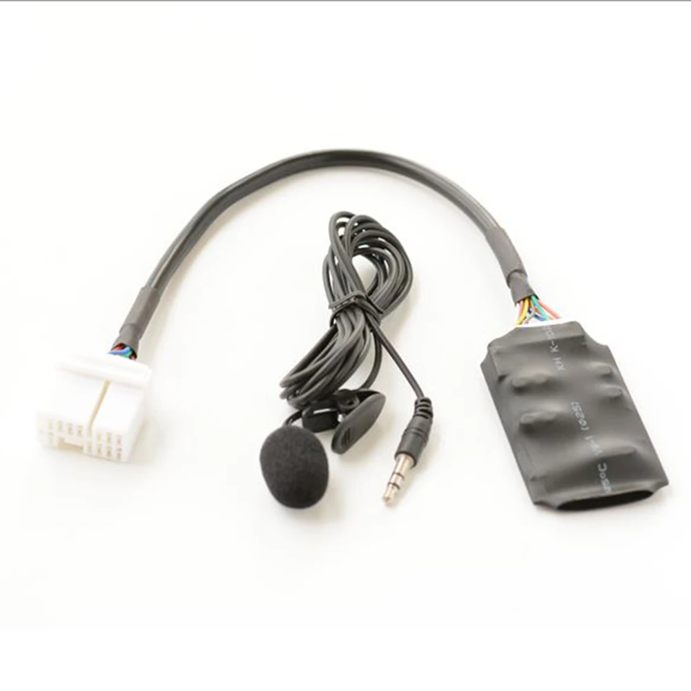 

Адаптер интерфейса Bluetooth, музыкальный модуль Aux с микрофоном для Honda Accord Odyssey, автомобильный комплект Bluetooth, автомобильные аксессуары