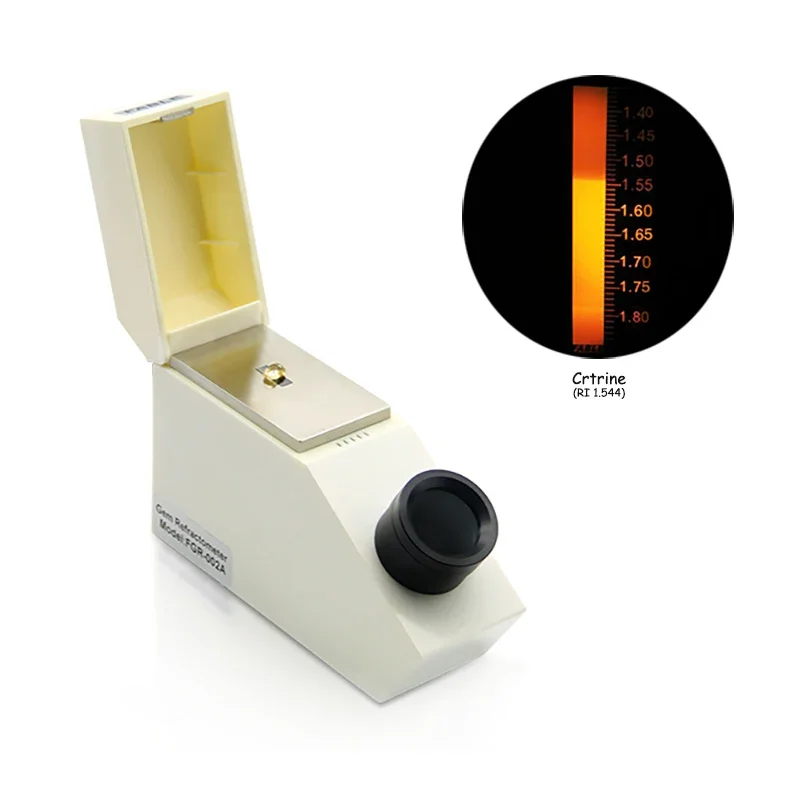 Portable Gemological Gem Refractometer With Testing Rang Of 1.35~1.85 Built-in LED Illumination
Portable Gemological Gem Refractometer With Testing Rang Of 1.35~1.85 Built-in LED Illumination