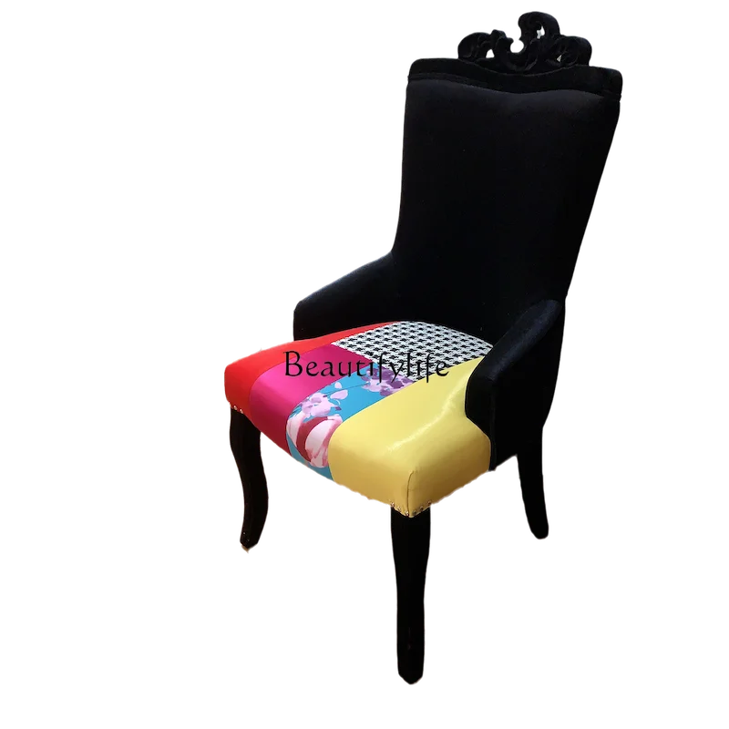 Backrest Modern Minimalist Restaurant and Cafe Designer Solid Wood Soft Bag Dining Chair
Backrest Modern Minimalist Restaurant and Cafe Designer Solid Wood Soft Bag Dining Chair