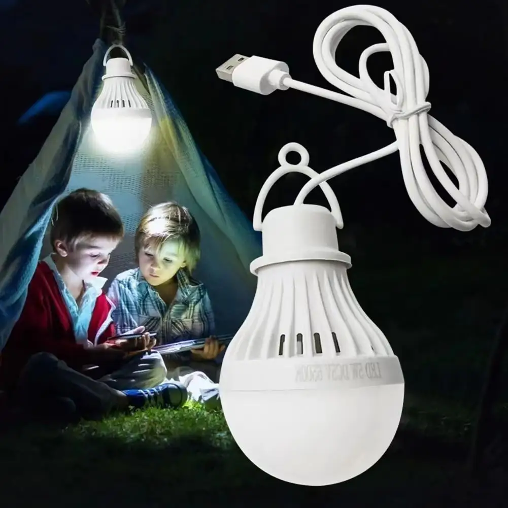 USB Bulb Ultra-Bright Energy-saving Plug Play Illumination 6500K 5W USB-powered Camping Lamp Mini Light Bulb Camping Supplies
USB Bulb Ultra-Bright Energy-saving Plug Play Illumination 6500K 5W USB-powered Camping Lamp Mini Light Bulb Camping Supplies