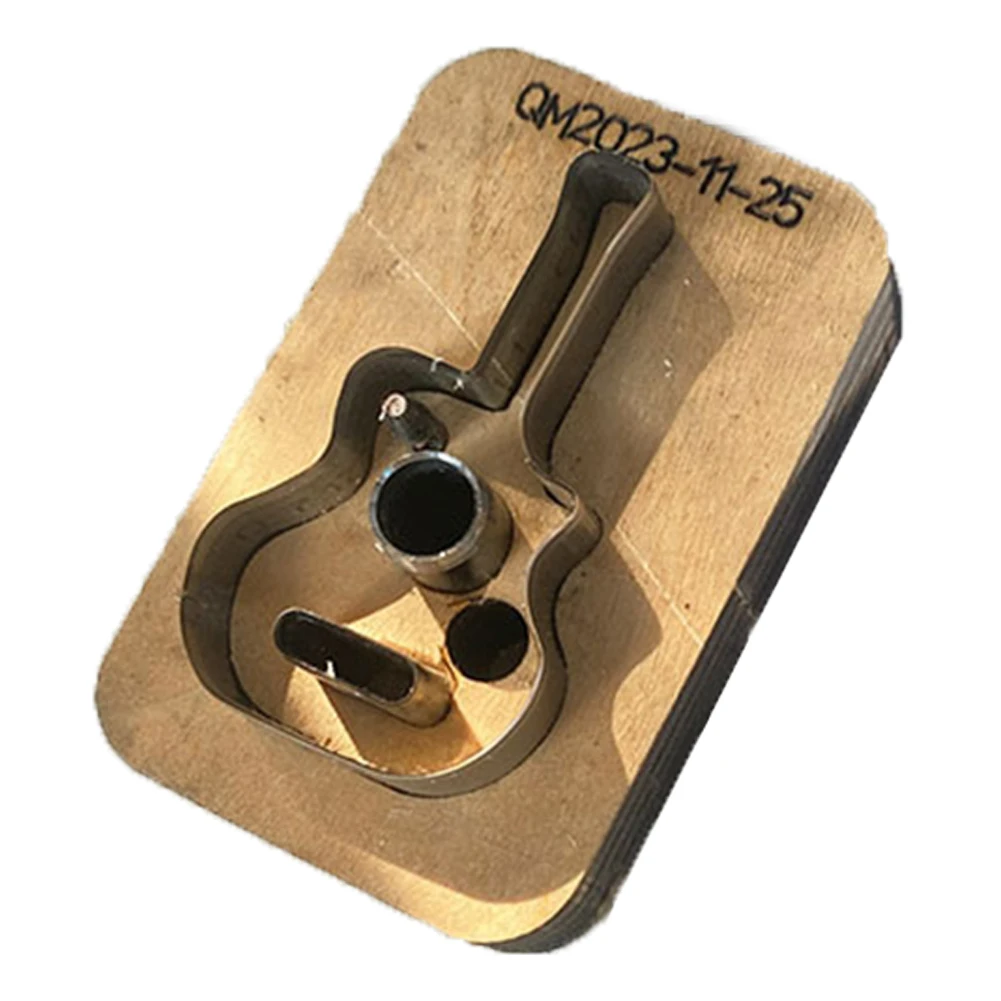 High Quality Handmade Hanging Keychain Leather Guitar Cutting Dies Perfect Precision Specifications Steel Wood
High Quality Handmade Hanging Keychain Leather Guitar Cutting Dies Perfect Precision Specifications Steel Wood