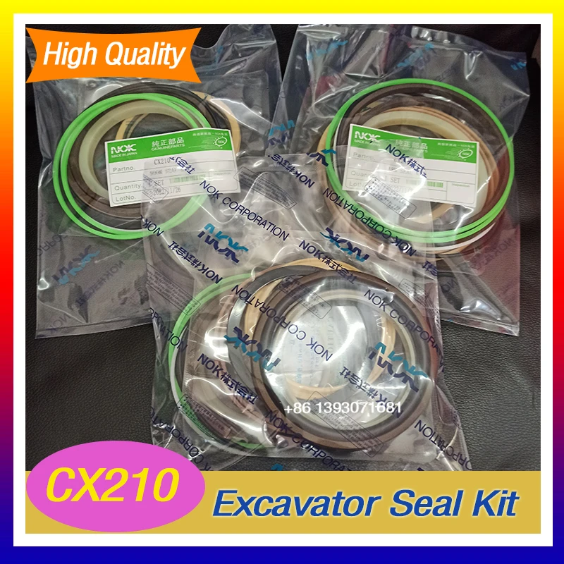 4 Sets Excavator Seal For CX210 Boom Arm Bucket Hydraulic Cylinder Seal Kit LZ00445 LZ00447 LZ00446
4 Sets Excavator Seal For CX210 Boom Arm Bucket Hydraulic Cylinder Seal Kit LZ00445 LZ00447 LZ00446