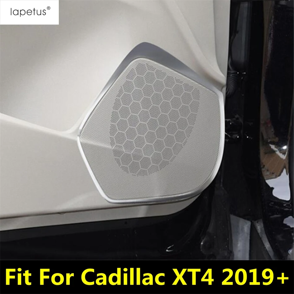 Car Inner Door Speaker Stereo Audio Sound Loudspeaker Frame Cover Trim For Cadillac XT4 2019 - 2023 Stainless Steel Accessories
Car Inner Door Speaker Stereo Audio Sound Loudspeaker Frame Cover Trim For Cadillac XT4 2019 - 2023 Stainless Steel Accessories