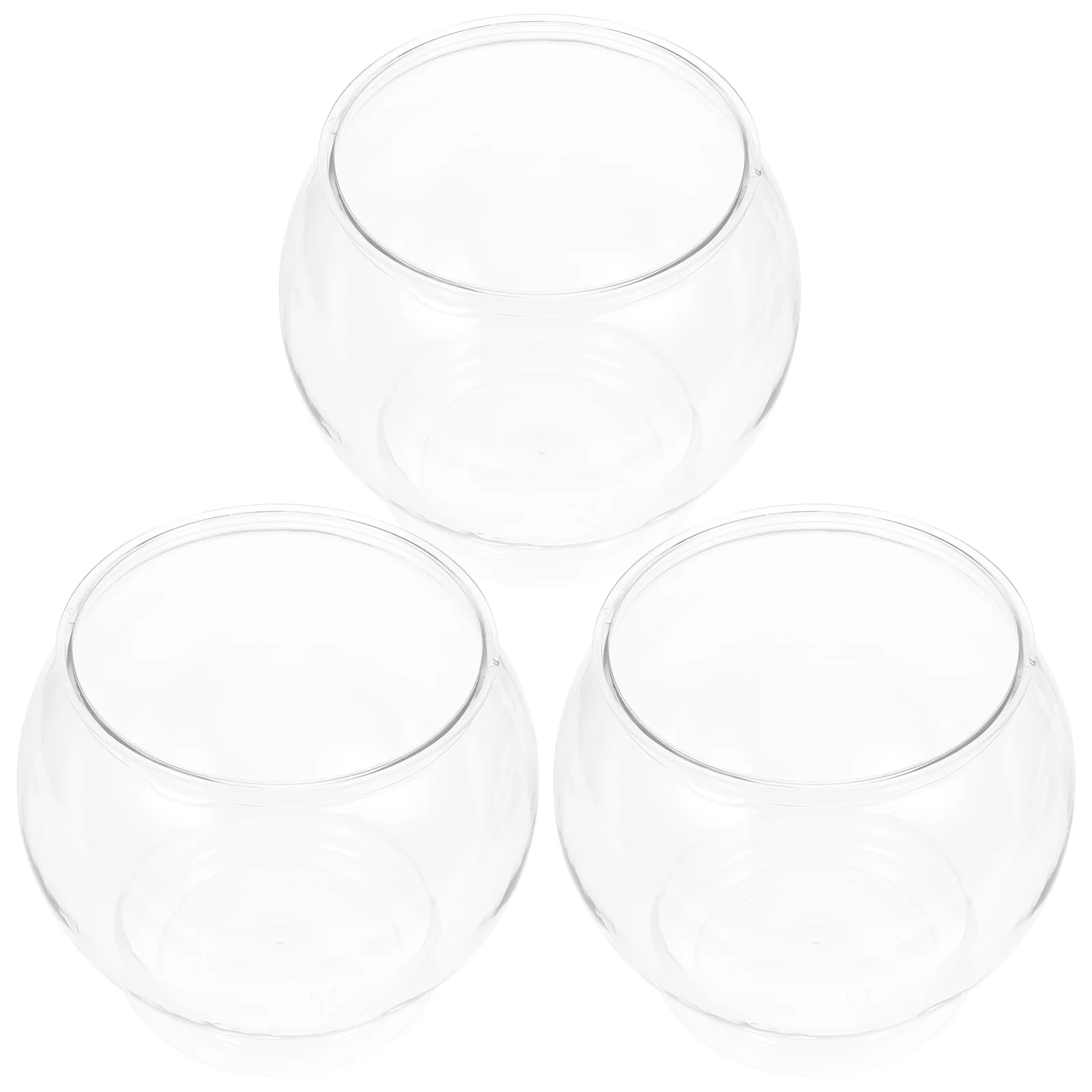 3Pcs Plastic Fish Bowl Clear Gold Fish Bowl Shatterproof Small Betta Fish Tank Desktop Round Aquarium Multi-Purpose Bowl
3Pcs Plastic Fish Bowl Clear Gold Fish Bowl Shatterproof Small Betta Fish Tank Desktop Round Aquarium Multi-Purpose Bowl