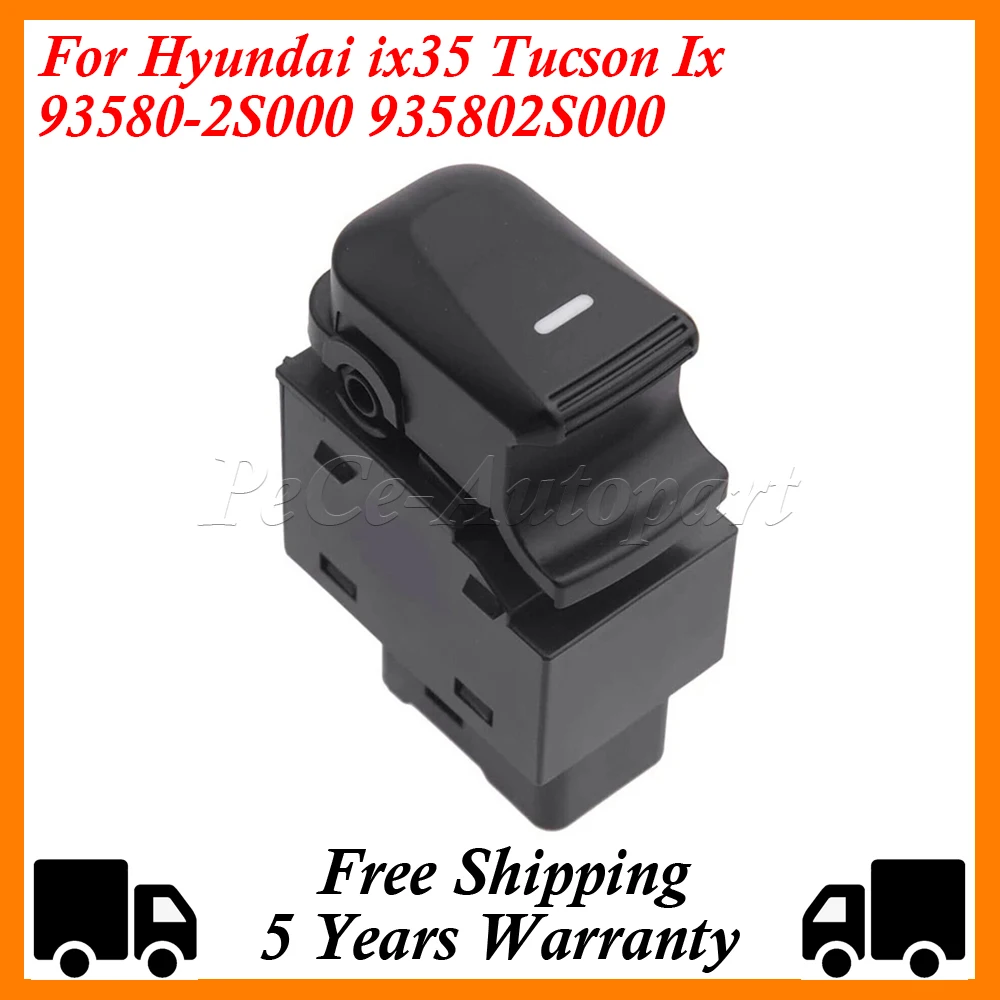 Кнопка управления консолью 93580-2S000 935802S000 для Hyundai IX35 TUCSON IX 2009-2015, переключатель оконного переключателя в сборе
Кнопка управления консолью 93580-2S000 935802S000 для Hyundai IX35 TUCSON IX 2009-2015, переключатель оконного переключателя в сборе