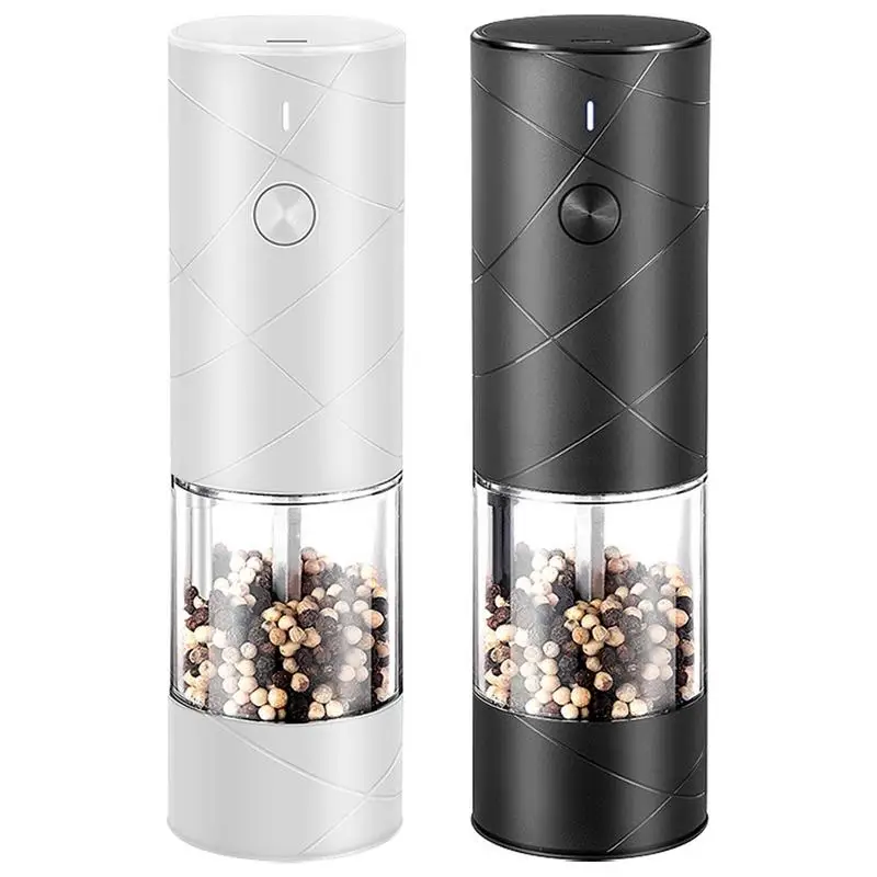 Electric Automatic Mill Pepper And Salt Grinder Single-click Start Function Spice Grinder outdoor and Kitchen Cooking Tool
Electric Automatic Mill Pepper And Salt Grinder Single-click Start Function Spice Grinder outdoor and Kitchen Cooking Tool