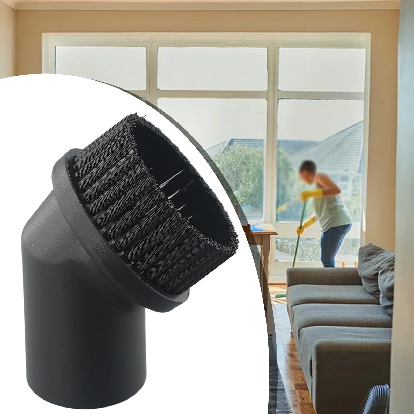 1pc Round Brush Head For Industrial Vacuum Cleaner PP Replacement Household Cleaning Tool Parts And Accessories
1pc Round Brush Head For Industrial Vacuum Cleaner PP Replacement Household Cleaning Tool Parts And Accessories