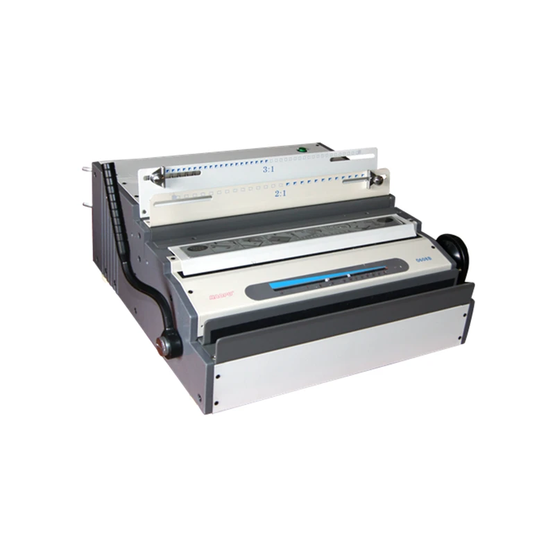 

SG-0608B Multi function Desktop electric 2:1 and 3:1 double wire 2in1 punching and binding machine