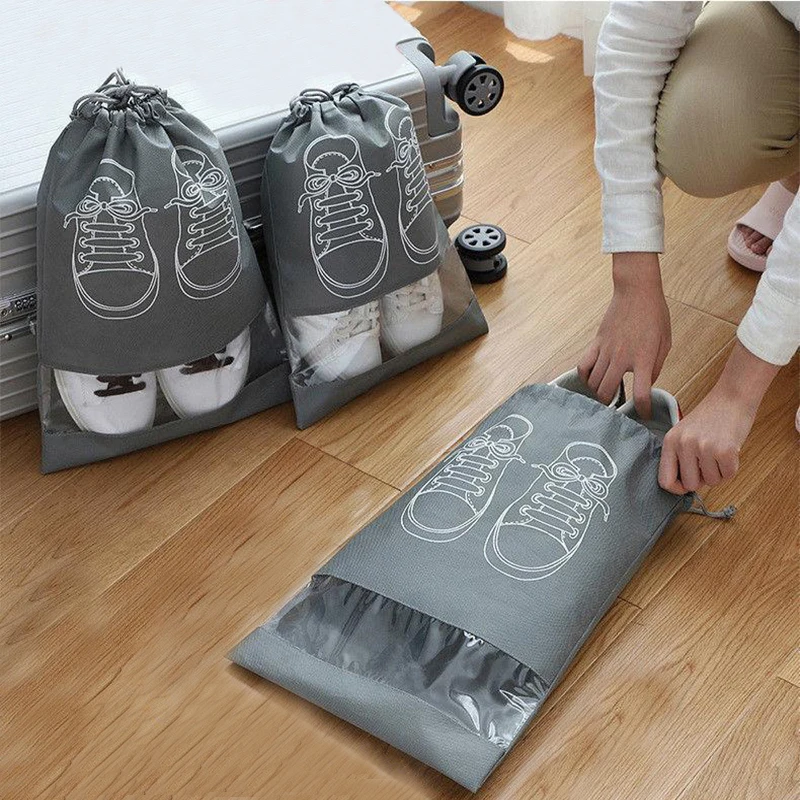 10Pcs Visible Home Storage Bag Non-Woven Dustproof Drawstring Storage Bags clothing Travel Pouch handbag Organizer Shoe Dust Bag
10Pcs Visible Home Storage Bag Non-Woven Dustproof Drawstring Storage Bags clothing Travel Pouch handbag Organizer Shoe Dust Bag