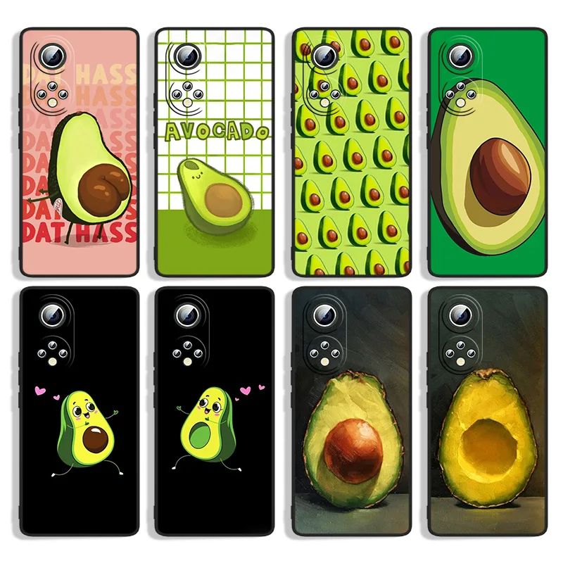 Avocado cute For Huawei Honor 60 SE 50 30i 20 10i 10X 10 9X 9C 9A 8A 8X Lite Pro Black Silicone Phone Case Capa
Avocado cute For Huawei Honor 60 SE 50 30i 20 10i 10X 10 9X 9C 9A 8A 8X Lite Pro Black Silicone Phone Case Capa
