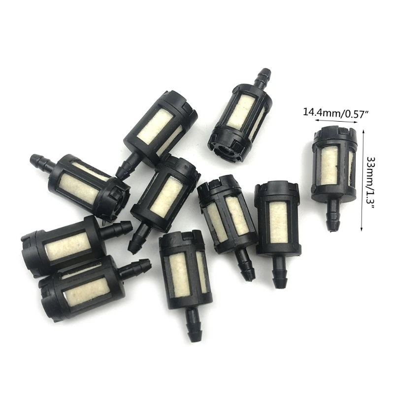 

A2UD 10pcs Filter ZAMA ZF-1 ZF1 for Poulan McCulloch Tecumseh 410263 420145 Chainsaw Trimmer Garden Tools