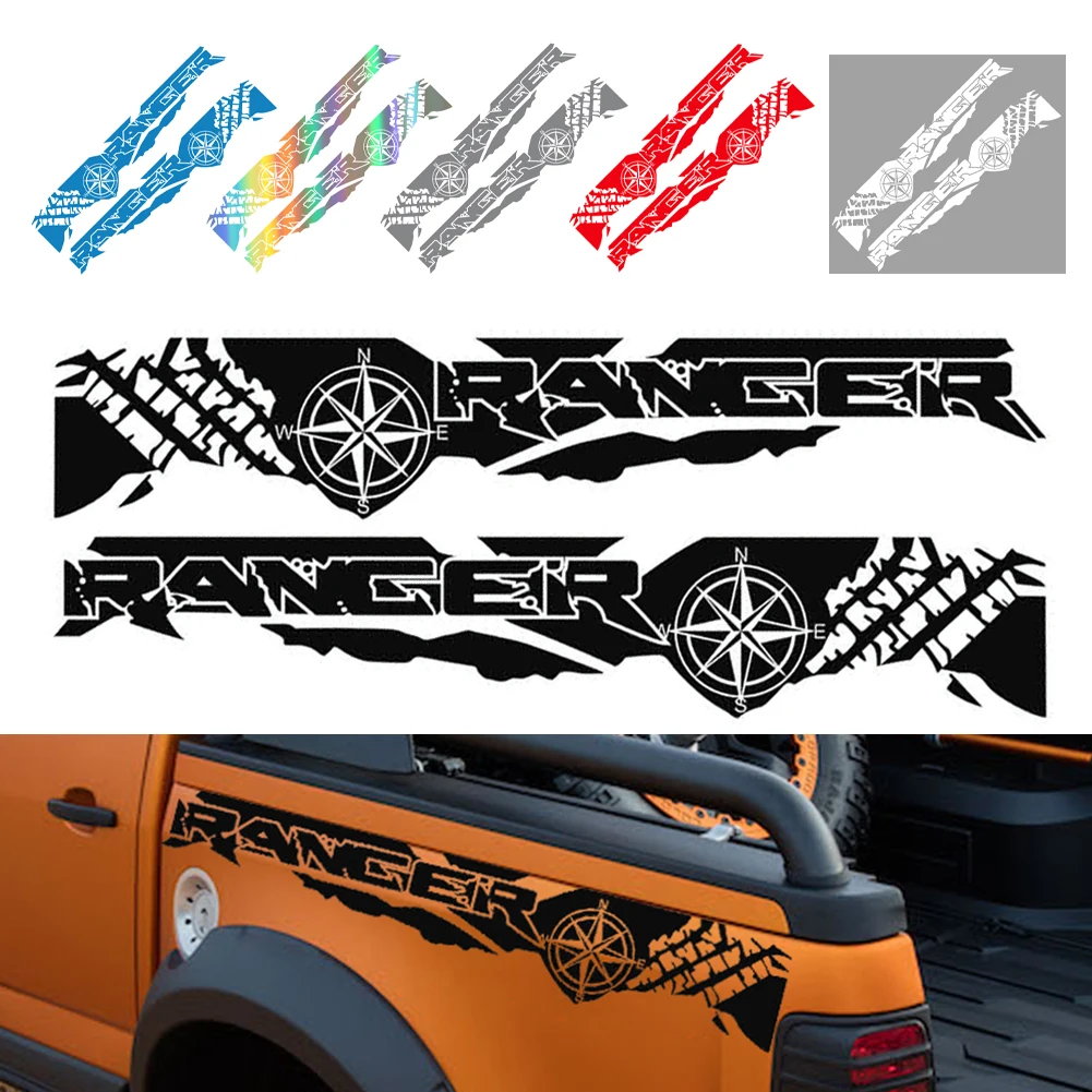 2PCS 170x31CM Car Decals DIY PVC Sticker Auto Vinyl Graphic Off-Road Waterproof Sticker Decoration Pickup Sticker For Ford
2PCS 170x31CM Car Decals DIY PVC Sticker Auto Vinyl Graphic Off-Road Waterproof Sticker Decoration Pickup Sticker For Ford