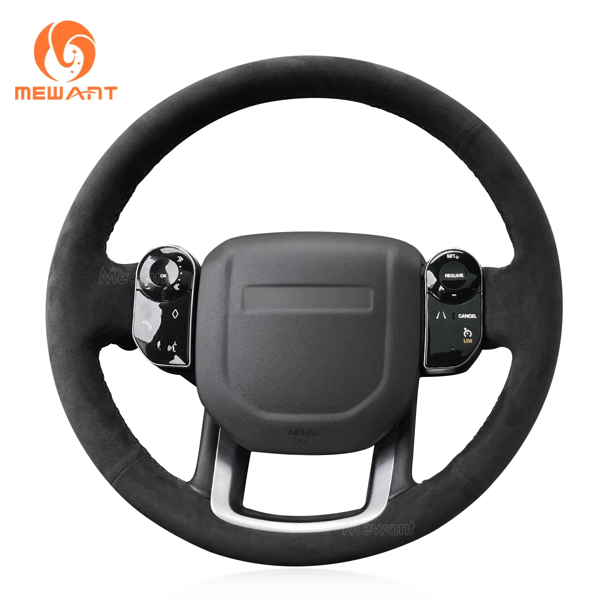 MEWANT Balck Alcantara Steering Wheel Cover for Land Rover Range Rover 2014 2015 Protector Auto Interior Accessories Wraps
MEWANT Balck Alcantara Steering Wheel Cover for Land Rover Range Rover 2014 2015 Protector Auto Interior Accessories Wraps