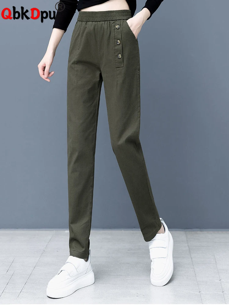 Big Size 4xl Harem Pants Vintage Women Casual Pantalones High Waist Elegant Straight Sweatpants Spring New Ankle-length Trousers
Big Size 4xl Harem Pants Vintage Women Casual Pantalones High Waist Elegant Straight Sweatpants Spring New Ankle-length Trousers