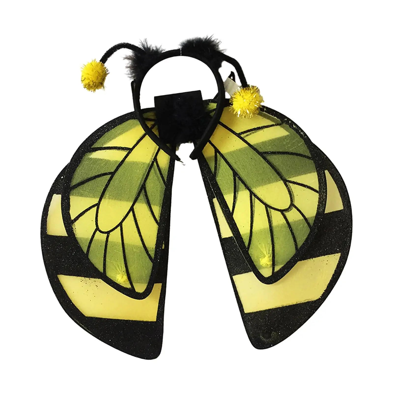

Bee Wing Headband for Kids Cosplay Headband Boys Girls Hair Hoop for Role Playing Party Favors Halloween Masquerade Carnival