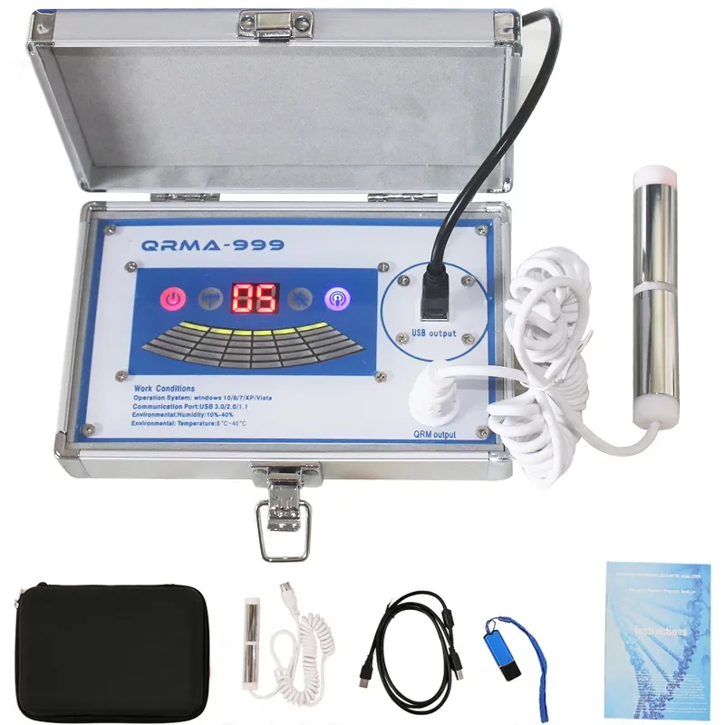 New Quantum Health Sub-health Analyzer QRMA-999 Magnetic Resonance Analyzer Full Body Analyzer Checking Set Multilingual Choose
New Quantum Health Sub-health Analyzer QRMA-999 Magnetic Resonance Analyzer Full Body Analyzer Checking Set Multilingual Choose