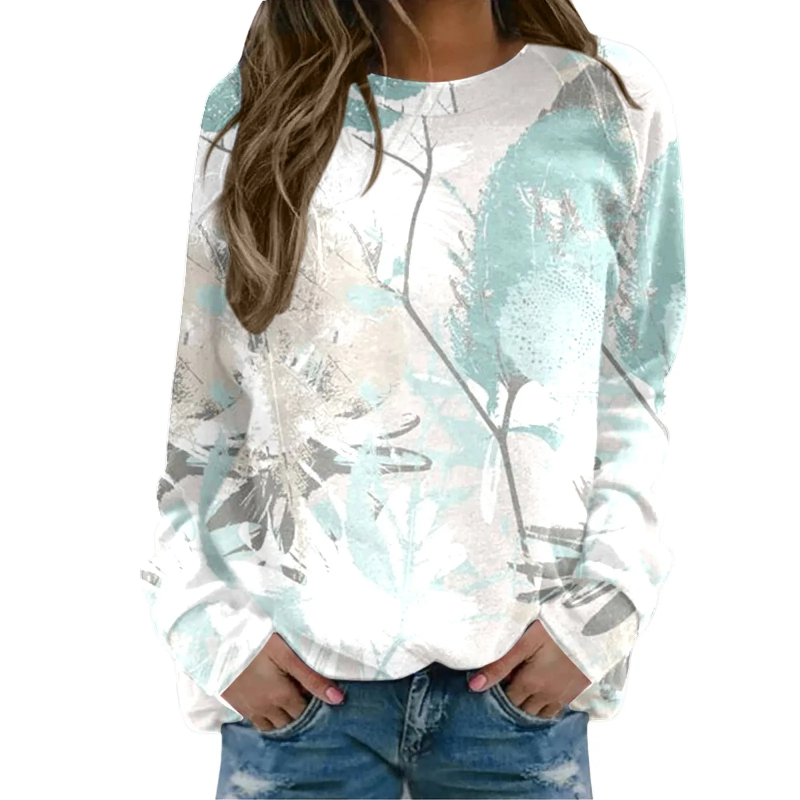Fun Aesthetic Graphic Sweatshirt For Womens Tie-dyed Maple Leaf Long Sleeved Pullover Casual Loose Sweatshirt Sweater Tops
Fun Aesthetic Graphic Sweatshirt For Womens Tie-dyed Maple Leaf Long Sleeved Pullover Casual Loose Sweatshirt Sweater Tops