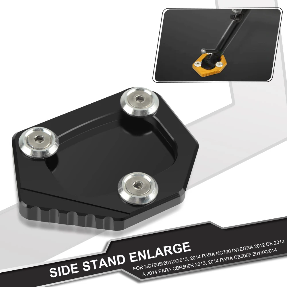 Side Stand Extension Pad Kickstand Foot Plate Enlarger Support For Honda NC700S CBR500R CB500F 2013 NC700 Integra CB CBR 500R F
Side Stand Extension Pad Kickstand Foot Plate Enlarger Support For Honda NC700S CBR500R CB500F 2013 NC700 Integra CB CBR 500R F