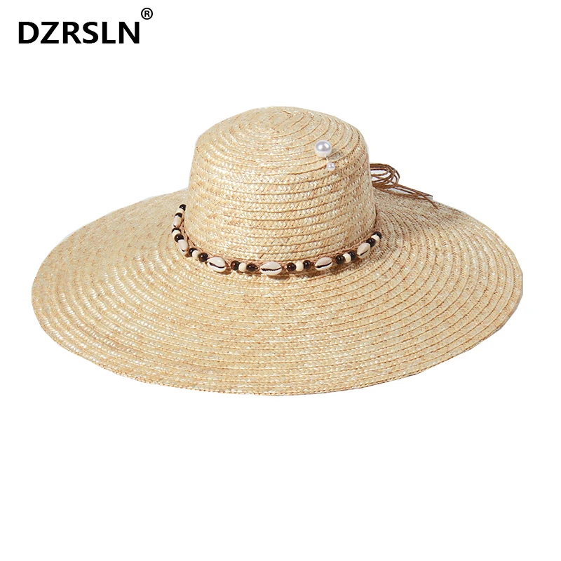 Brand New Wide Brim Women Summer Pearl Straw Hat Outdoor UV Protection Beach hatLuxury Desige Party Hawaiian Sunshade hats
Brand New Wide Brim Women Summer Pearl Straw Hat Outdoor UV Protection Beach hatLuxury Desige Party Hawaiian Sunshade hats