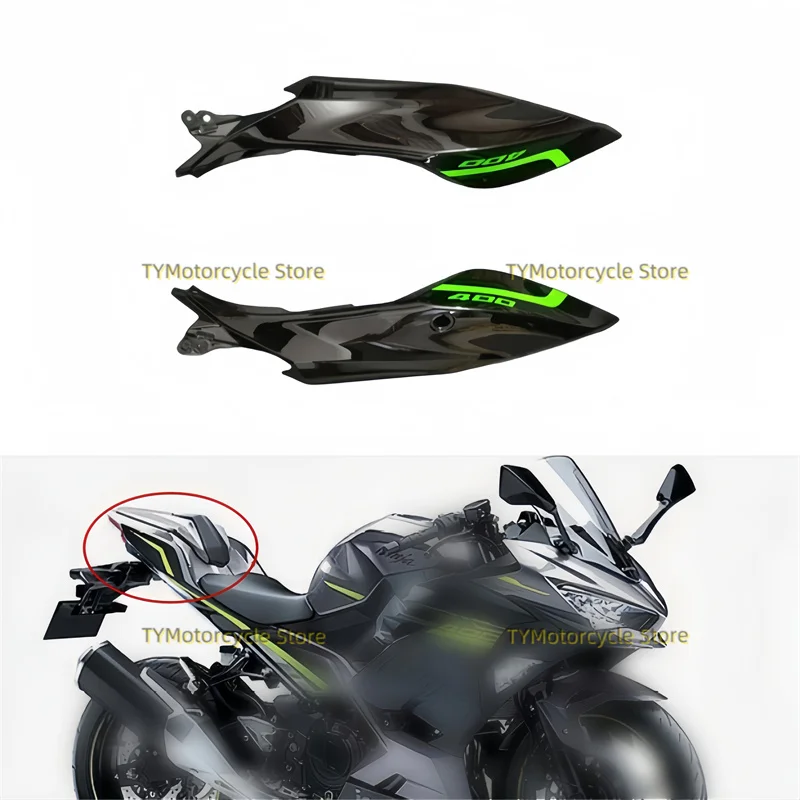 

Motorcycle Rear Tail Fairing Fit for KAWASAKI Ninja 400 Ninja400 Z400 2018 2019 2020 2021 2022 2023 Black