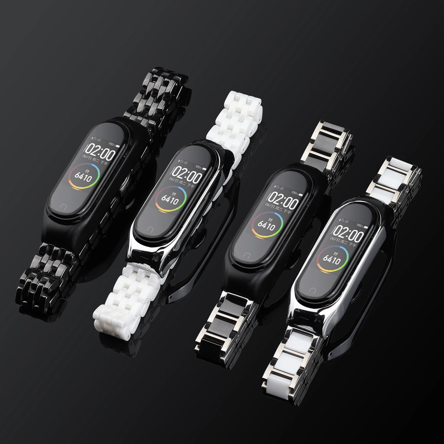 Ceramic Metal Strap for Xiao Mi Band 7 6 5 4 3 Stainless Steel Smart Bracelet Wristband for Miband 7 6 Strap for Miband 4 Correa
Ceramic Metal Strap for Xiao Mi Band 7 6 5 4 3 Stainless Steel Smart Bracelet Wristband for Miband 7 6 Strap for Miband 4 Correa