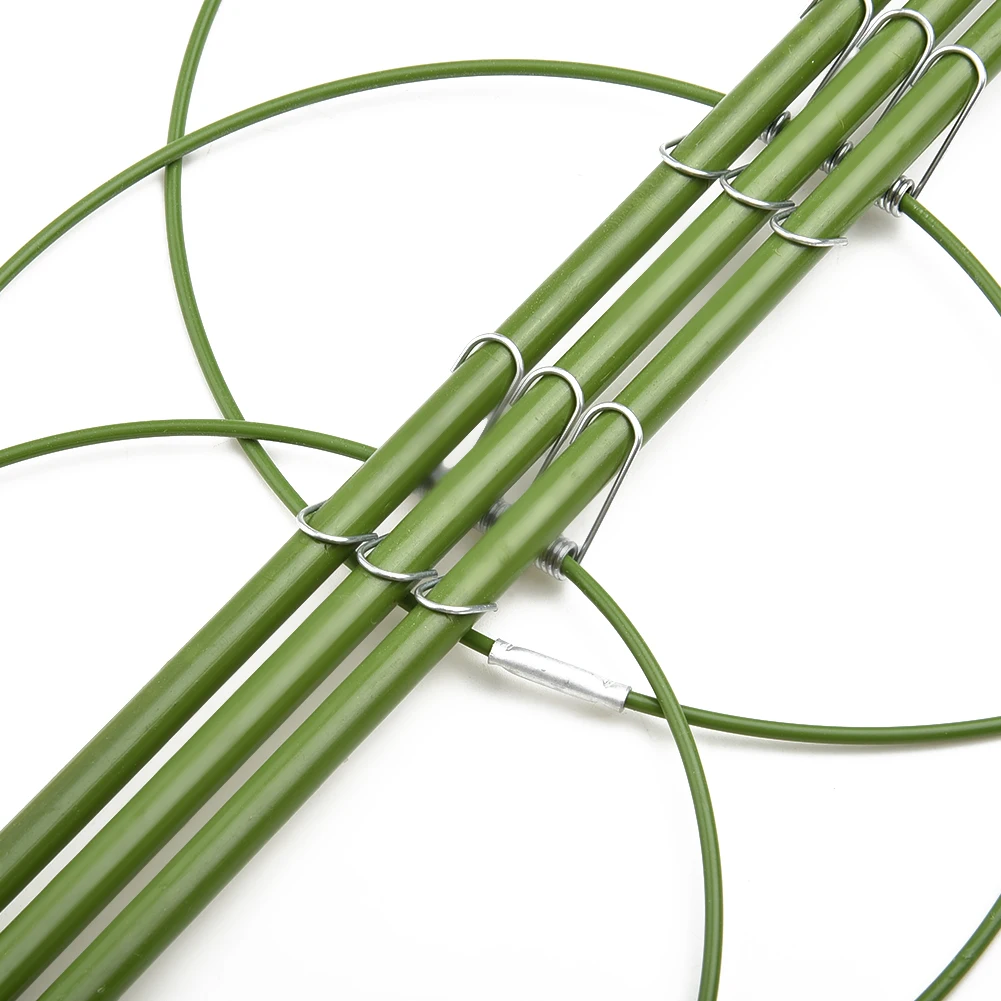 45cm Durable Climbing Plant Support Cage Trellis Tomato Flowers Stand 3*Circle+3*Support Frame Plant Cages For Home Garden
45cm Durable Climbing Plant Support Cage Trellis Tomato Flowers Stand 3*Circle+3*Support Frame Plant Cages For Home Garden