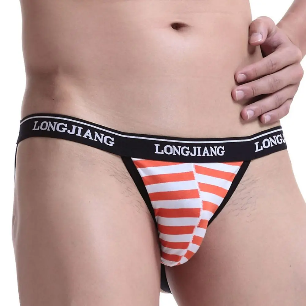 Men'S Striped Cotton Double Thong Pure Cotton Underwear Men'S Feeling U Convex Fun T Pants Soft Thongs Comfortable Briefs
Men'S Striped Cotton Double Thong Pure Cotton Underwear Men'S Feeling U Convex Fun T Pants Soft Thongs Comfortable Briefs