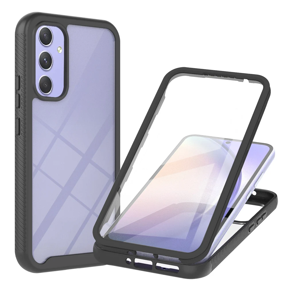 Hybrid Full Coverage Cover For Samsung Galaxy A24 4G Case A34 A54 Shockproof Bumper Clear Crystal Phone Cases GalaxyA54 5G Funda
Hybrid Full Coverage Cover For Samsung Galaxy A24 4G Case A34 A54 Shockproof Bumper Clear Crystal Phone Cases GalaxyA54 5G Funda