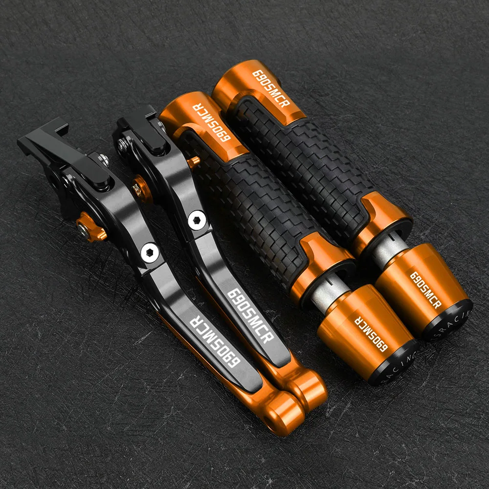 Motorcycle Accessories Brake Clutch Levers Handlebar Handle Grip ends Adjustable Set For 690SMCR 2008-2015 2016 2017 690 SMC R
Motorcycle Accessories Brake Clutch Levers Handlebar Handle Grip ends Adjustable Set For 690SMCR 2008-2015 2016 2017 690 SMC R