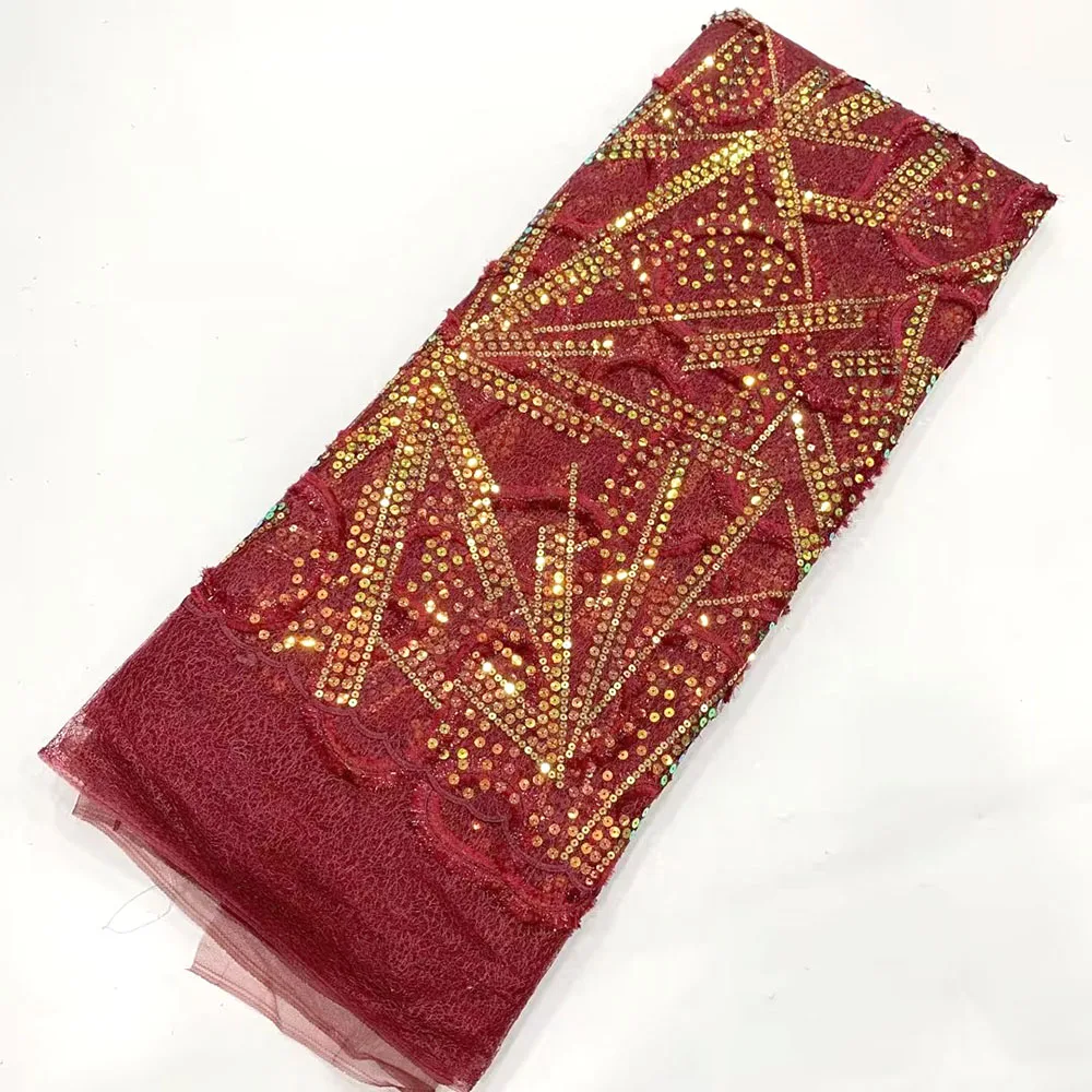 5 Yards African Sequins Net Lace Fabric 2022 High Quality Nigerian French Guipure Tulle Lace Material For Wedding Dresses
5 Yards African Sequins Net Lace Fabric 2022 High Quality Nigerian French Guipure Tulle Lace Material For Wedding Dresses