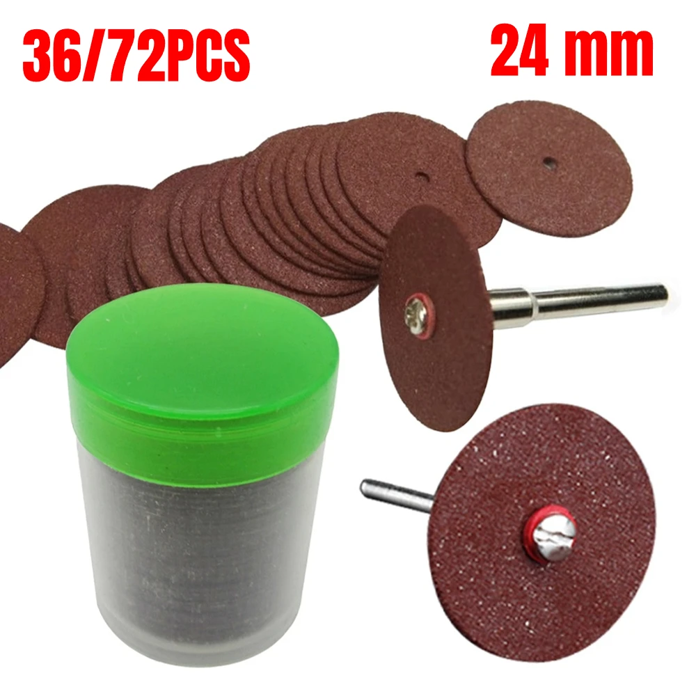 36/72pcs Dremel Accessories 24mm Abrasive Disc Cutting Discs Reinforced Cut Off Grinding Wheels Rotary Blade Disc Cuttter Tool
36/72pcs Dremel Accessories 24mm Abrasive Disc Cutting Discs Reinforced Cut Off Grinding Wheels Rotary Blade Disc Cuttter Tool