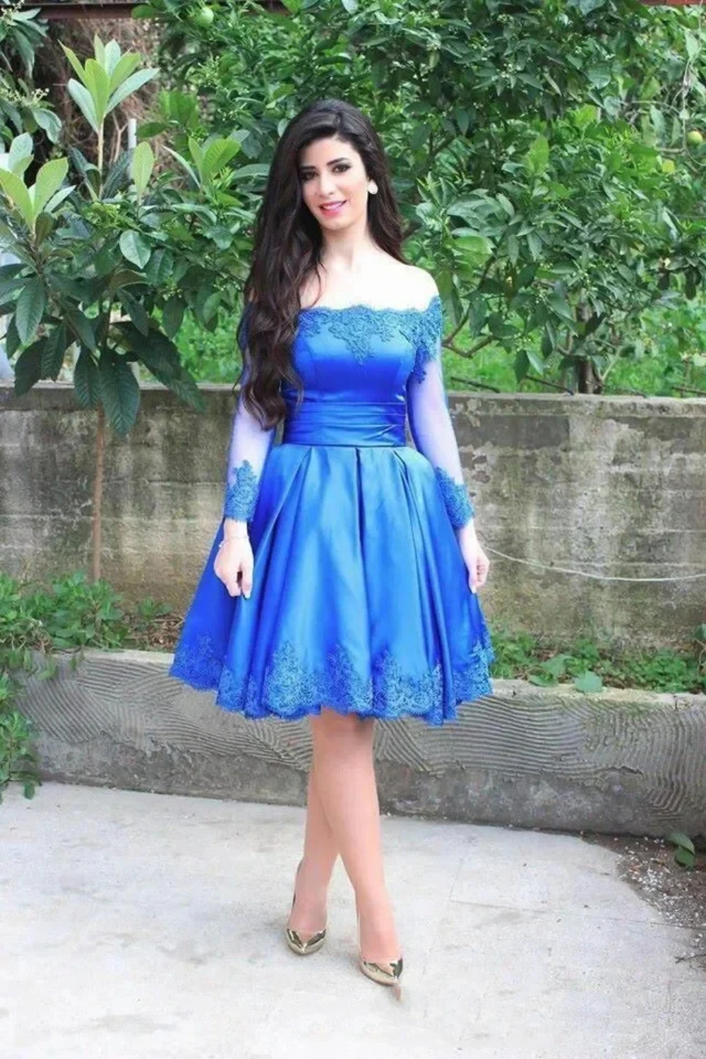 Sexy Short Princess A-Line PROM Luxury Evening dress One-shoulder decal Long sleeve Formal occasion engagement party dress
Sexy Short Princess A-Line PROM Luxury Evening dress One-shoulder decal Long sleeve Formal occasion engagement party dress