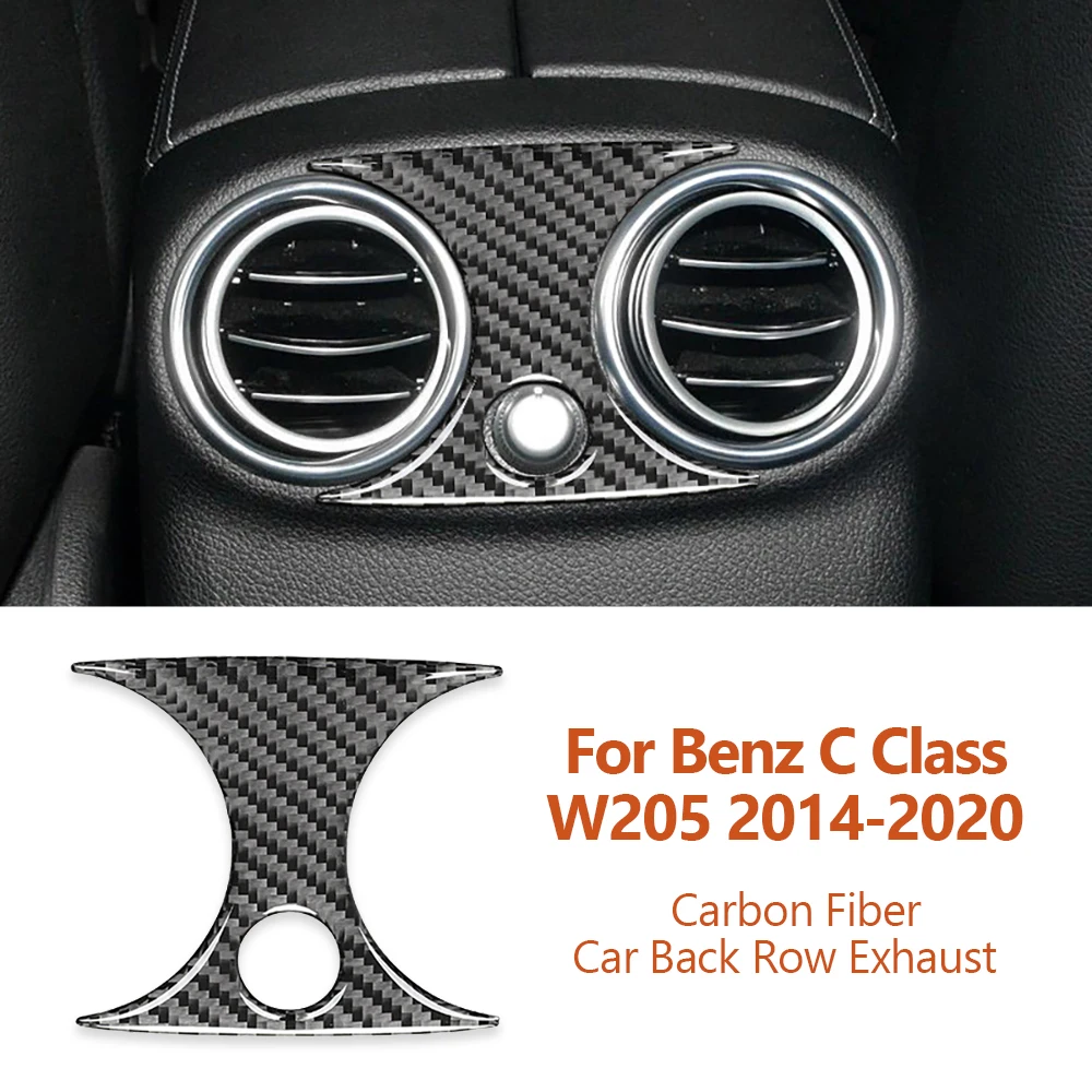 For Mercedes Benz C Class W205 2014-2020 Carbon Fiber Car Back Row Exhaust Decorative Sticker Styling Auto Interior Accessories
For Mercedes Benz C Class W205 2014-2020 Carbon Fiber Car Back Row Exhaust Decorative Sticker Styling Auto Interior Accessories