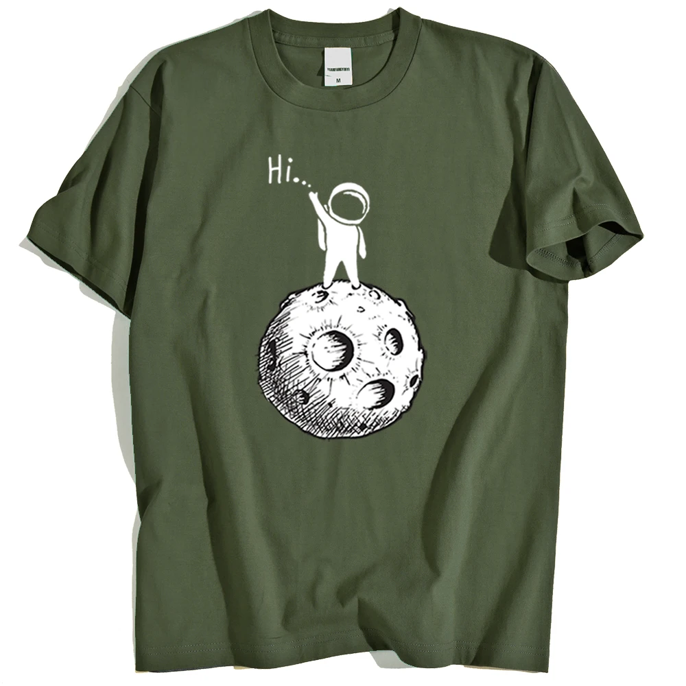 Summer Hot Sale Casual T Shirts Funny Astronaut Moon Tee Shirts Men Harajuku Loose T-Shirt Brand Fashion Short Sleeve Top Mens
Summer Hot Sale Casual T Shirts Funny Astronaut Moon Tee Shirts Men Harajuku Loose T-Shirt Brand Fashion Short Sleeve Top Mens
