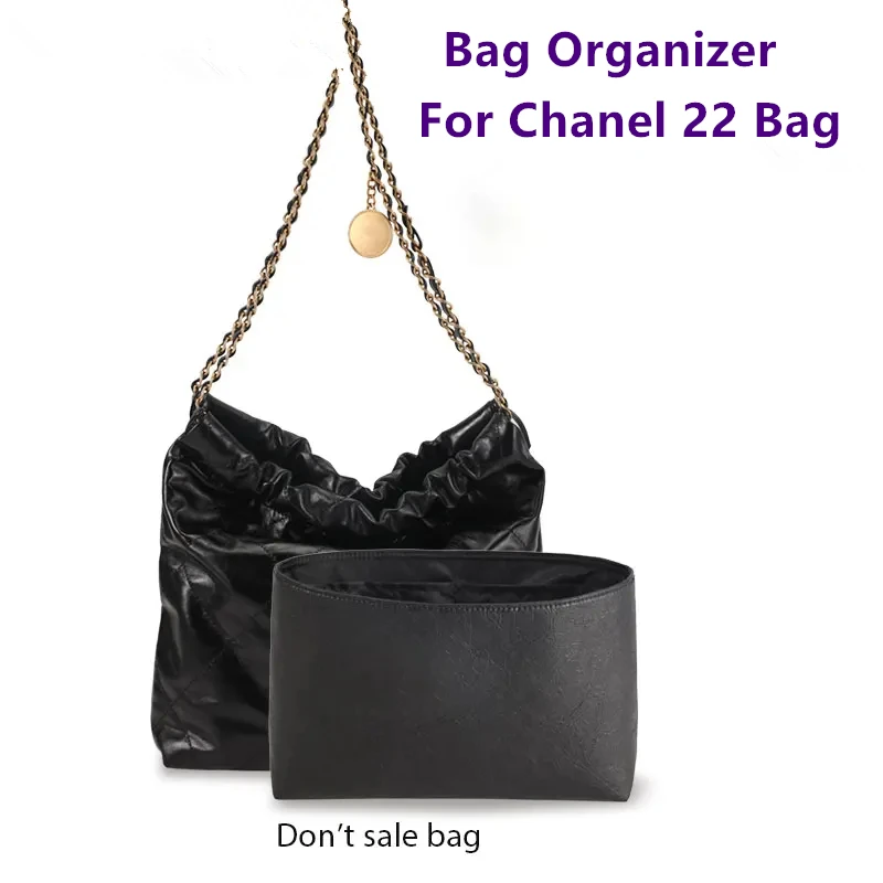 

Органайзер для сумок из прочного материала, внутренний карман для сумки-тоута Chanel 22, подкладка для хранения, улучшенное пространство, обновленные аксессуары