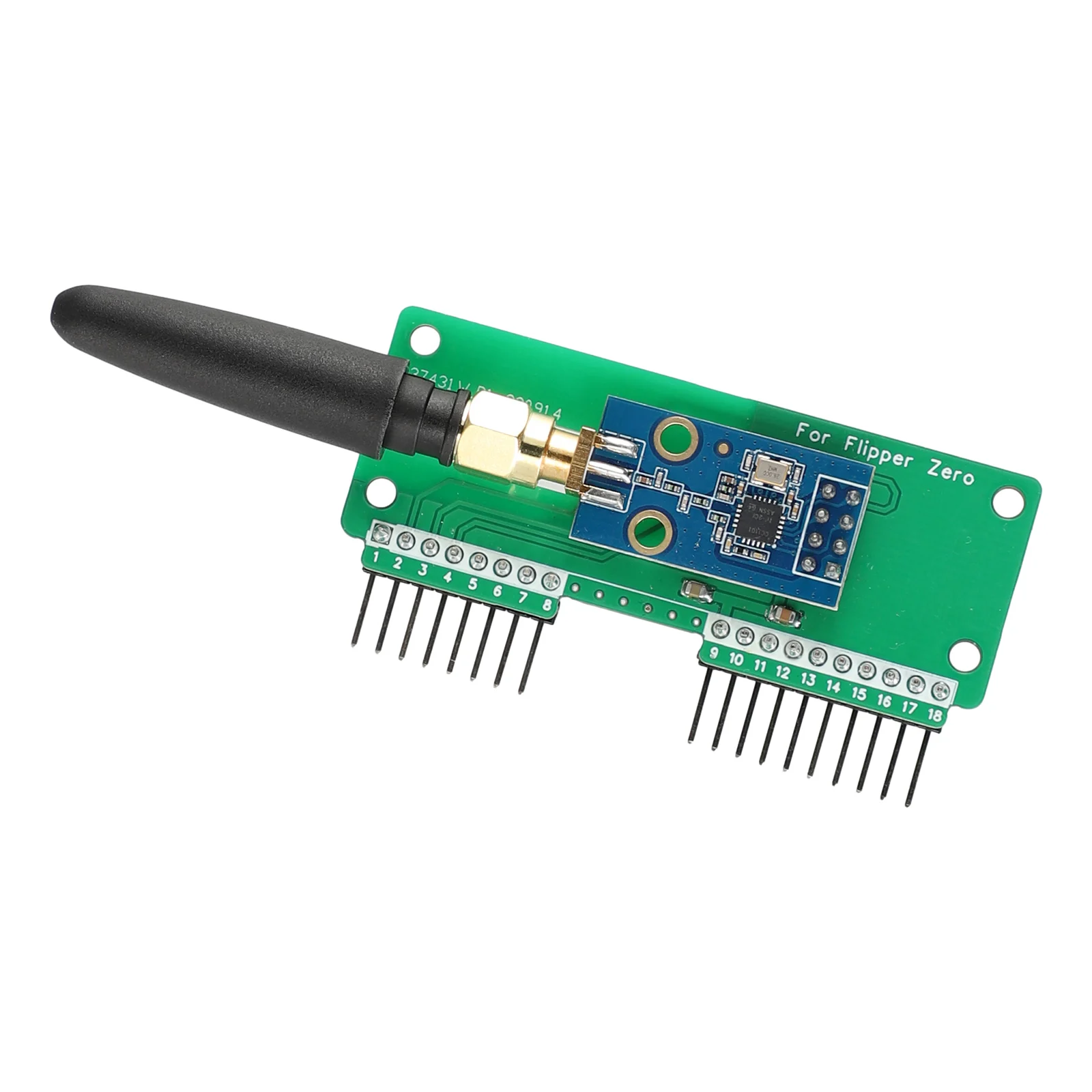 Reliable Connectivity Flipper CC1101 SubGhz Module with Seamless Integration Enhance Your Existing Setup 433MHz
Reliable Connectivity Flipper CC1101 SubGhz Module with Seamless Integration Enhance Your Existing Setup 433MHz