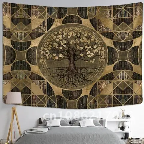 Life Tree Art Tapestry Wall Hanging Bohemian Yoga Mat Large Size Sheets Psychedelic Witchcraft Hippie Home Decor 
Life Tree Art Tapestry Wall Hanging Bohemian Yoga Mat Large Size Sheets Psychedelic Witchcraft Hippie Home Decor