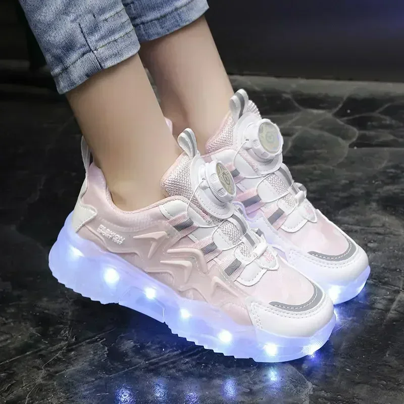 Children Fashion Kids Led Shoes for Girls Usb Charging Sneakers Outdoor Sport Footwear Boys Luminous Shoes Glowing Sneakers
Children Fashion Kids Led Shoes for Girls Usb Charging Sneakers Outdoor Sport Footwear Boys Luminous Shoes Glowing Sneakers