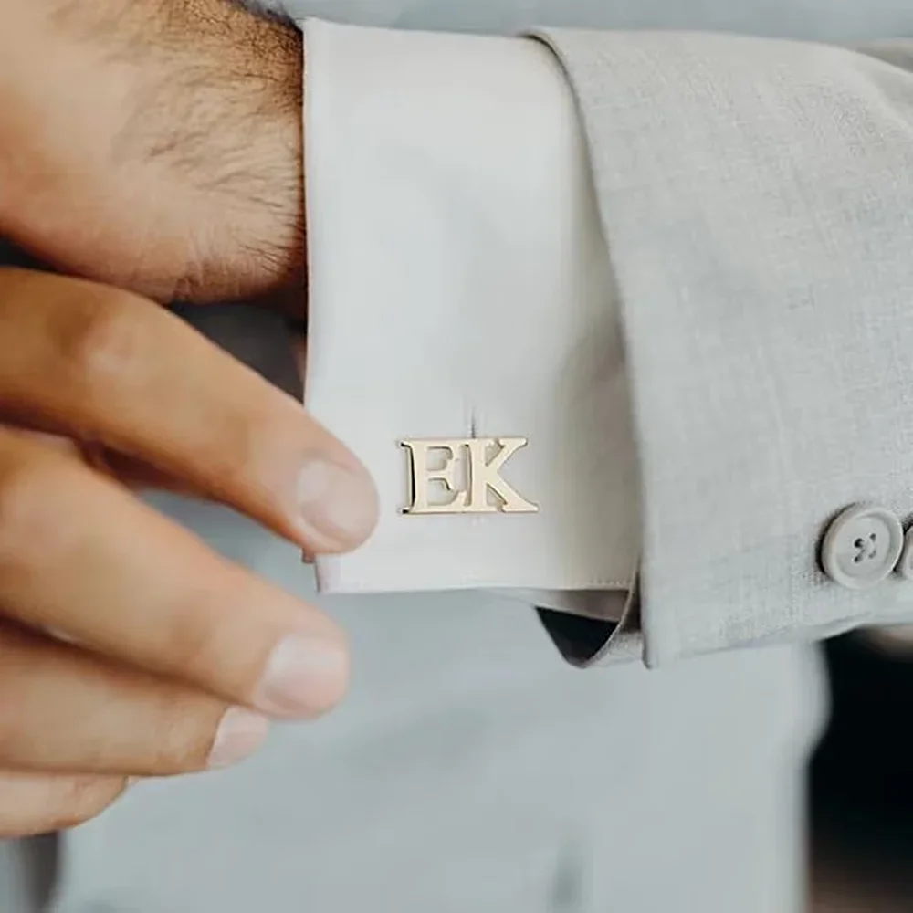 Custom Initials Mens Shirt Cufflink Personality 1-3 Letters Fashion Stainless Steel Jewelry Wedding Groomsman Gift Free Shipping
Custom Initials Mens Shirt Cufflink Personality 1-3 Letters Fashion Stainless Steel Jewelry Wedding Groomsman Gift Free Shipping