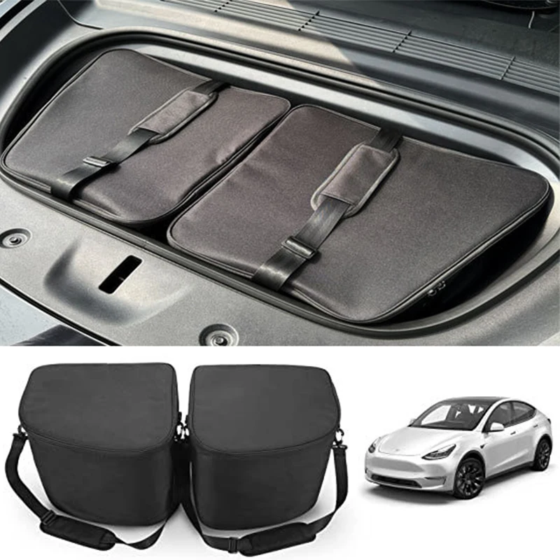 For Tesla Model 3 Y 2016-2022 Front Trunk Insulation Bags Luggage Storage Bag Oxford Inner Waterproof Organizer with Straps
For Tesla Model 3 Y 2016-2022 Front Trunk Insulation Bags Luggage Storage Bag Oxford Inner Waterproof Organizer with Straps