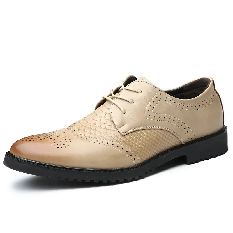 new business men shoes brock British wind tide restoring ancient ways of carve patterns or designs on woodwork men's leather sh
new business men shoes brock British wind tide restoring ancient ways of carve patterns or designs on woodwork men's leather sh