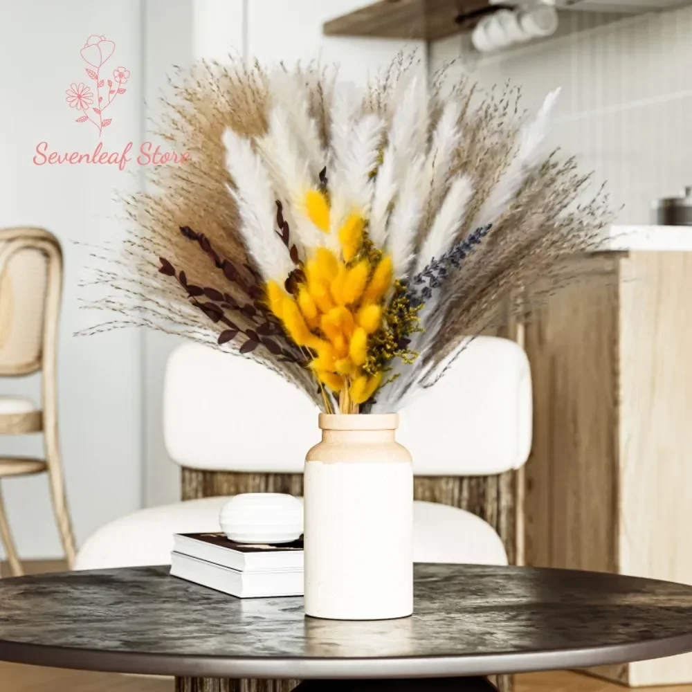 90pcs Fluffy Pampas Nature Bunny Rabbit Tail Grass Dried Flowers Wedding Bouquet Christmas DIY Party Decor Floral Arrangement
90pcs Fluffy Pampas Nature Bunny Rabbit Tail Grass Dried Flowers Wedding Bouquet Christmas DIY Party Decor Floral Arrangement