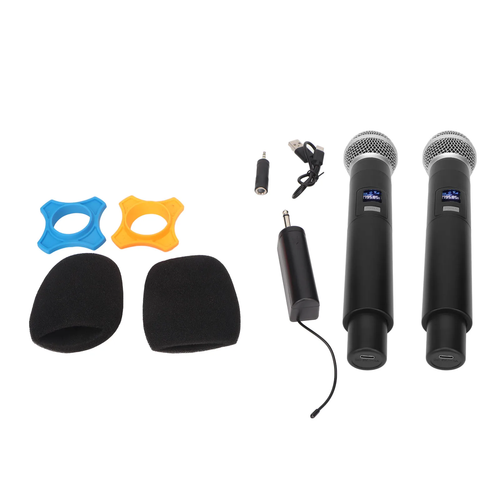 Wireless Microphone System Professional Dynamic Microphone Handheld Cordless Microphones With Receiver For Karaoke KTV
Wireless Microphone System Professional Dynamic Microphone Handheld Cordless Microphones With Receiver For Karaoke KTV