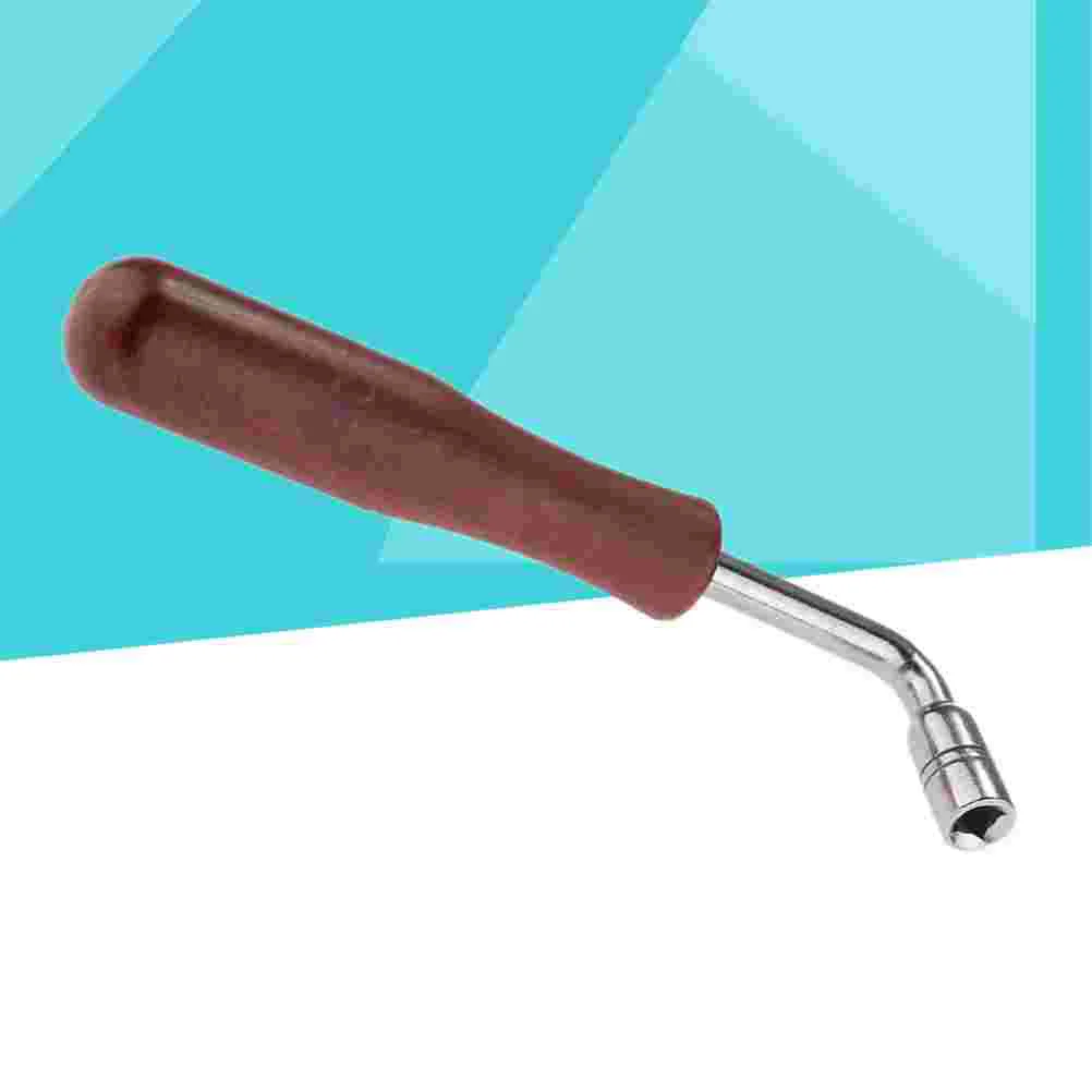 Tuning Hammer Stainless Steel Portative Hardwood Quadrilateral Tuner Spanner Wrench for Music Playing Guzheng
Tuning Hammer Stainless Steel Portative Hardwood Quadrilateral Tuner Spanner Wrench for Music Playing Guzheng