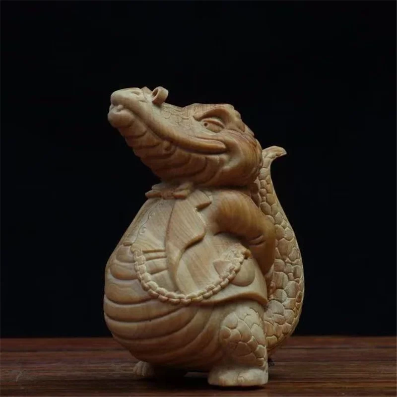 Boxwood carving handle animal fortune crocodile men play with gifts collection arts and crafts statues for decoration
Boxwood carving handle animal fortune crocodile men play with gifts collection arts and crafts statues for decoration